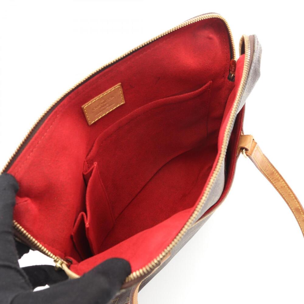 Louis Vuitton Coussin Monogram Shoulder Canvas Bag Leather Brown - Picture 1 of 9